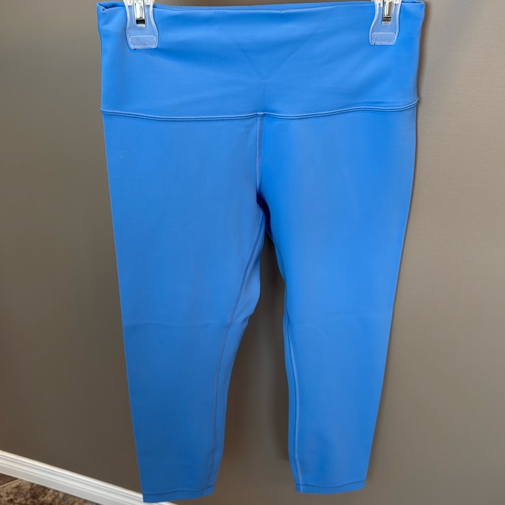Lululemon Wunder Train Nile Blue 23” Sz 10
